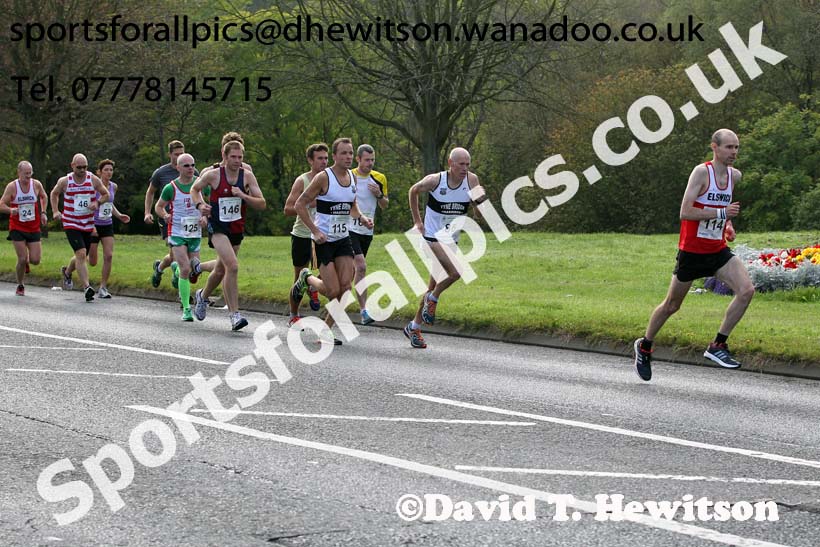 Start of the Prudhoe Miners Run. Photo: David T. Hewitson/Sports for All Pics